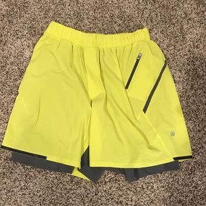 Lululemon Runners with Compression Short Linning
